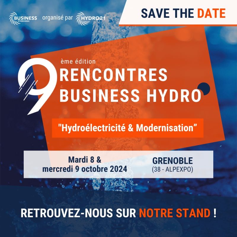 PXLSEALS's tweet photo. 📷 PXL SEALS expose au salon Business Hydro !
Les 8 et 9 octobre 2024, rejoignez-nous à Grenoble pour le premier salon d’affaires dédié à l’hydroélectricité en France.
https://t.co/m1X1oOAmJC
📷Alpexpo, Grenoble - Stand F3
📷 Dates : 8 octobre (10h - 18h) | 9 octobre (9h - 18h) https://t.co/q7umi5bqkU