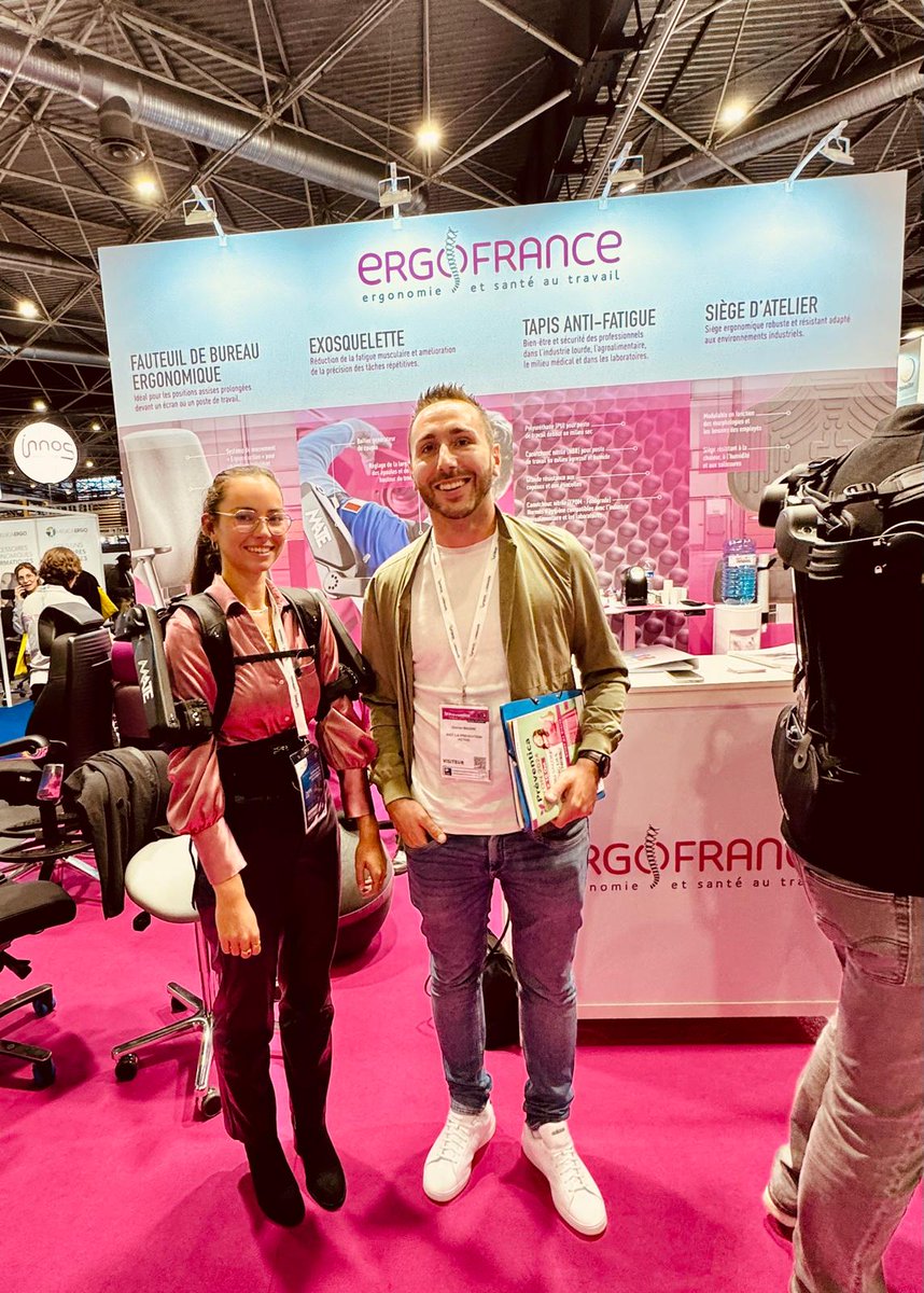 En direct du salon Préventica à Lyon !
