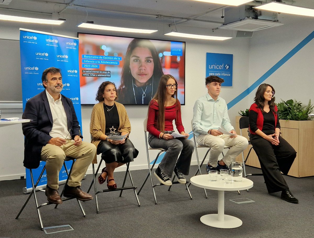 unisevilla's tweet photo. 🗣️4 de cada 10 adolescentes manifiestan haber tenido o creen haber tenido un problema de #SaludMental

🙋‍♀️🙋‍♂️El estudio, elaborado por la US para @unicef_es, indica además que más de 1 de cada 3 no ha hablado con nadie sobre esos problemas y más de la mitad no ha pedido ayuda 

[+] https://t.co/CWcMs4nkf6