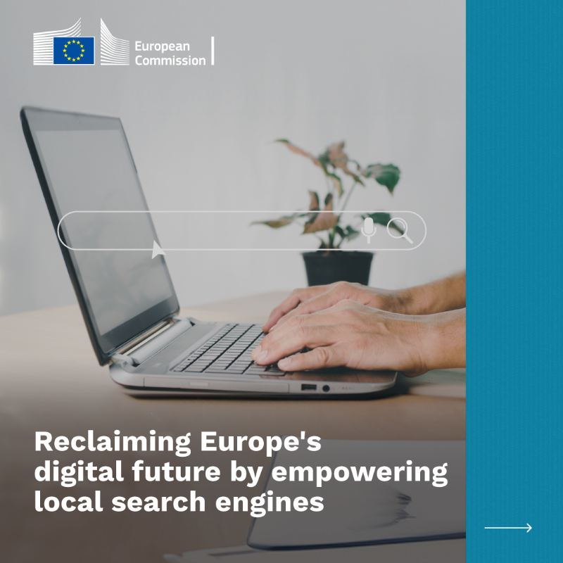 HorizonMagEU's tweet photo. Europe 2.0 – upgrading Europe’s #internet search capacity. 
Learn how ➡️ https://t.co/QWCesdyLmx 

#ResearchImpactEU