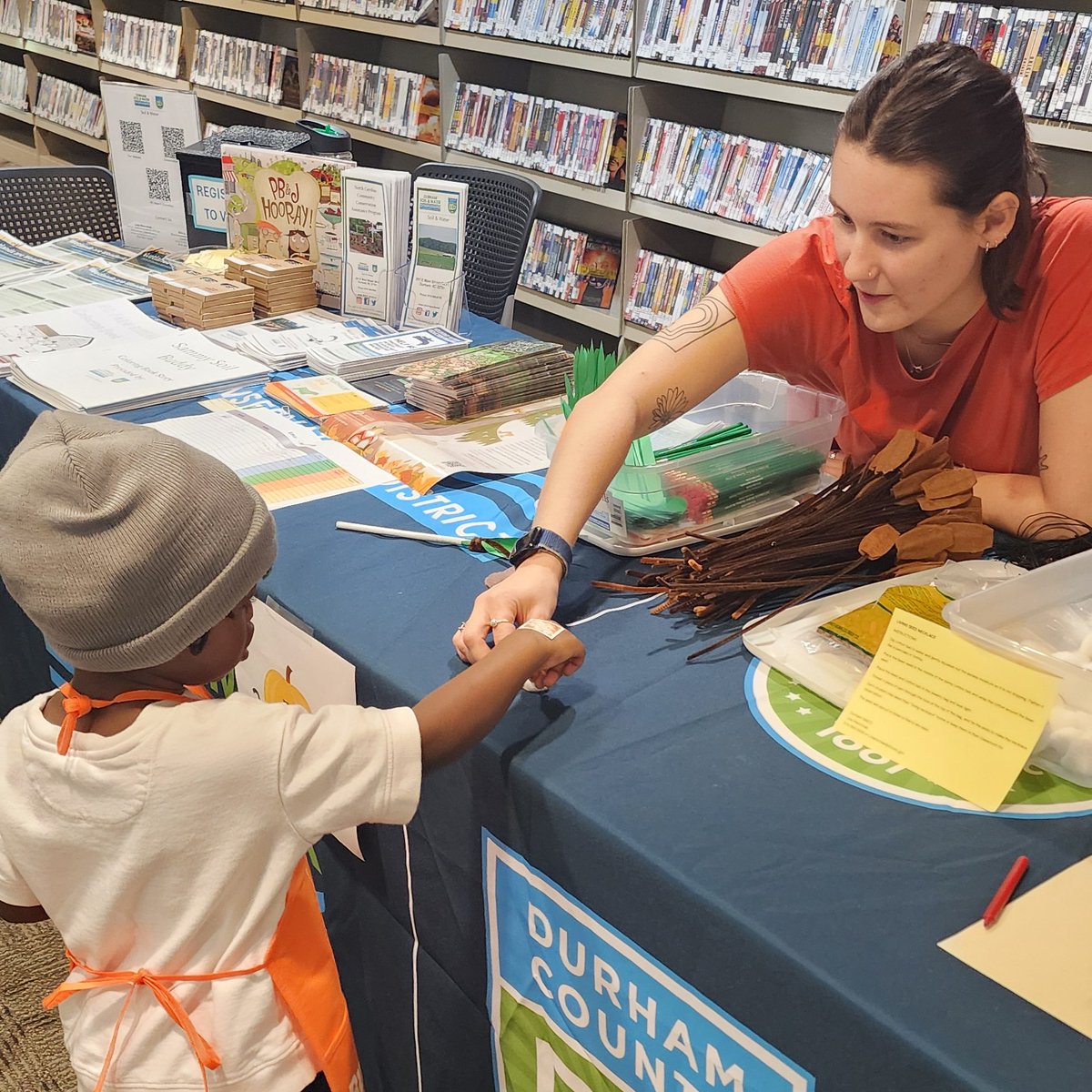 We had a great time at <a href="/DurhamCountyLib/">Durham County Library</a>'s Fall Ball for All this past Saturday! We connected with residents, shared resources on our programs, and had several crafts for visitors to make. 

Thanks for having us!
