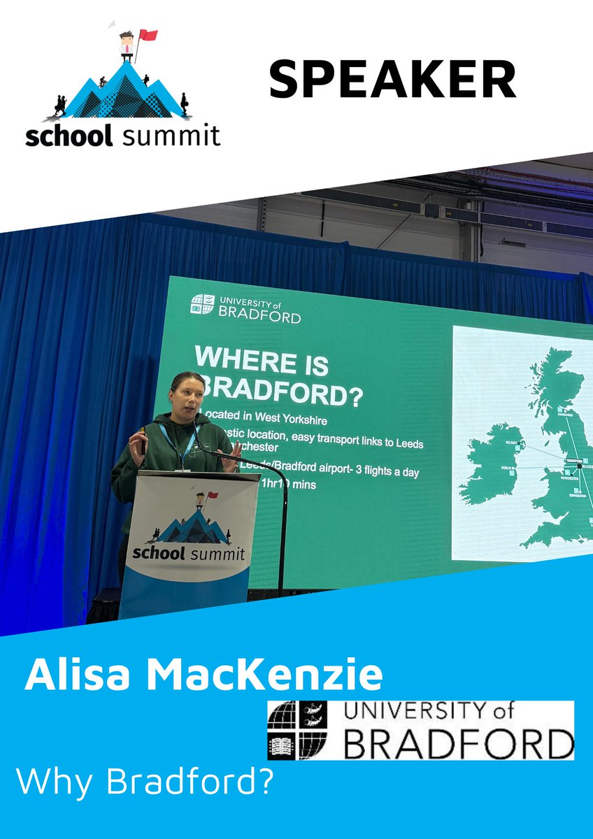 schoolsummithq's tweet photo. Alisa MacKenzie, talking about the opportunities present at University of Bradford. @BradfordUniSIS
#BradfordUni #SchoolSummit https://t.co/n8QudiqQMV