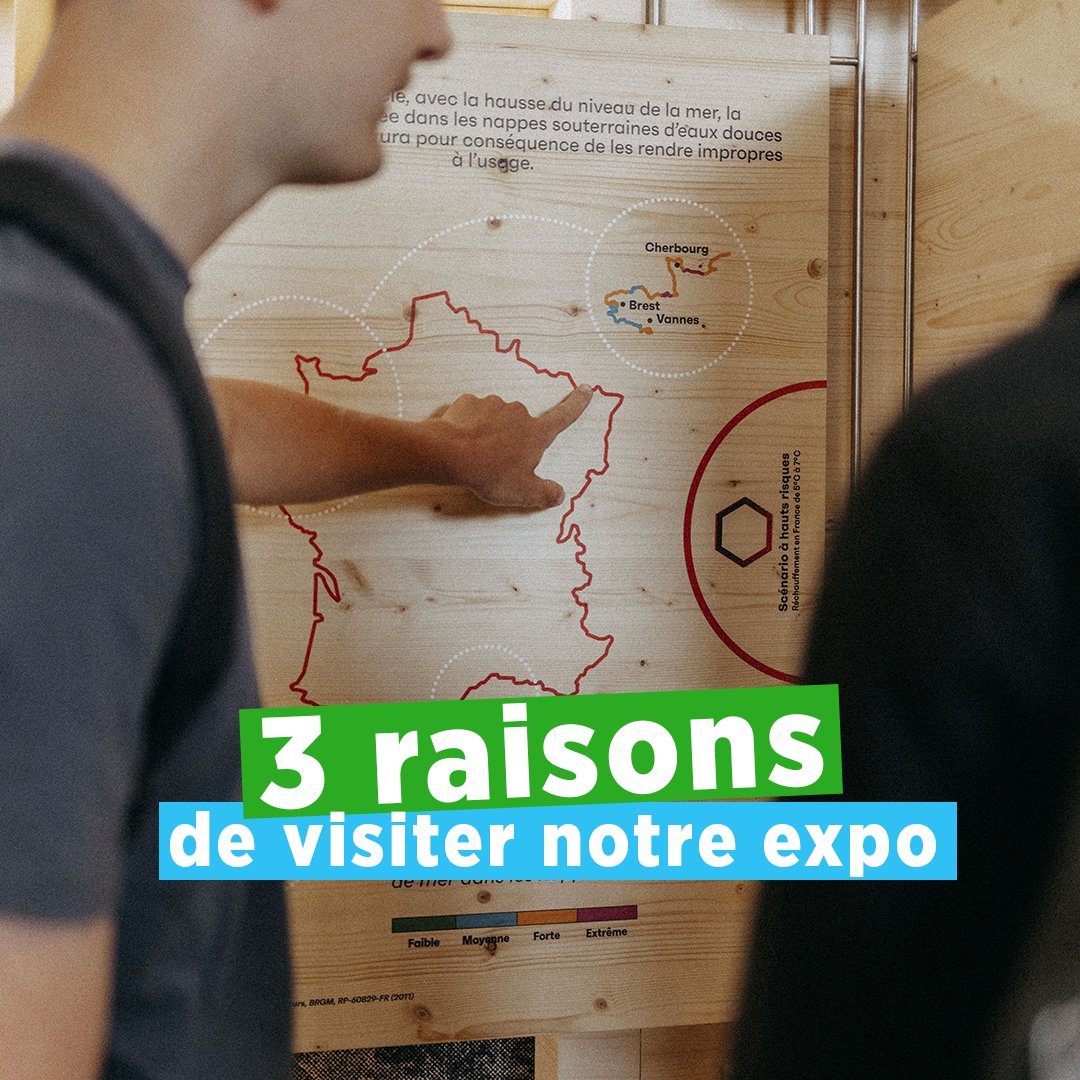 Vous hésitez encore ? 😨 Voici 3 bonnes raisons de visiter l’expo 👇 

🧠 C’est accessible à tous : pas besoin d’être un expert pour comprendre les enjeux du climat et de la biodiversité. Nos scientifiques sont là pour rendre ces sujets simples et clairs, peu importe vos