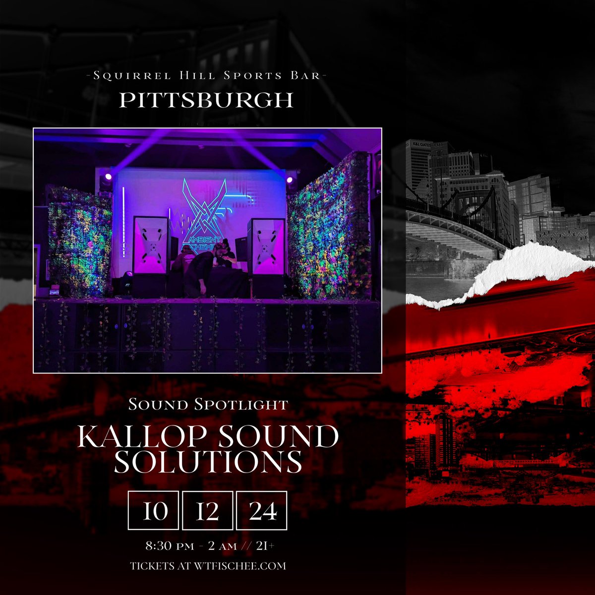 AmbientPgh's tweet image. Ambient Alchemists — Chee Presents: Blank Slate 10/12

Sound Spotlight 

Kallop Sound Solutions 

𝐄𝐕𝐄𝐍𝐓 𝐈𝐍𝐅𝐎𝐑𝐌𝐀𝐓𝐈𝐎𝐍 &amp;amp; 𝐓𝐈𝐂𝐊𝐄𝐓𝐈𝐍𝐆:
ambientalchemists.com/event/cheeblan… #ambientalchemists