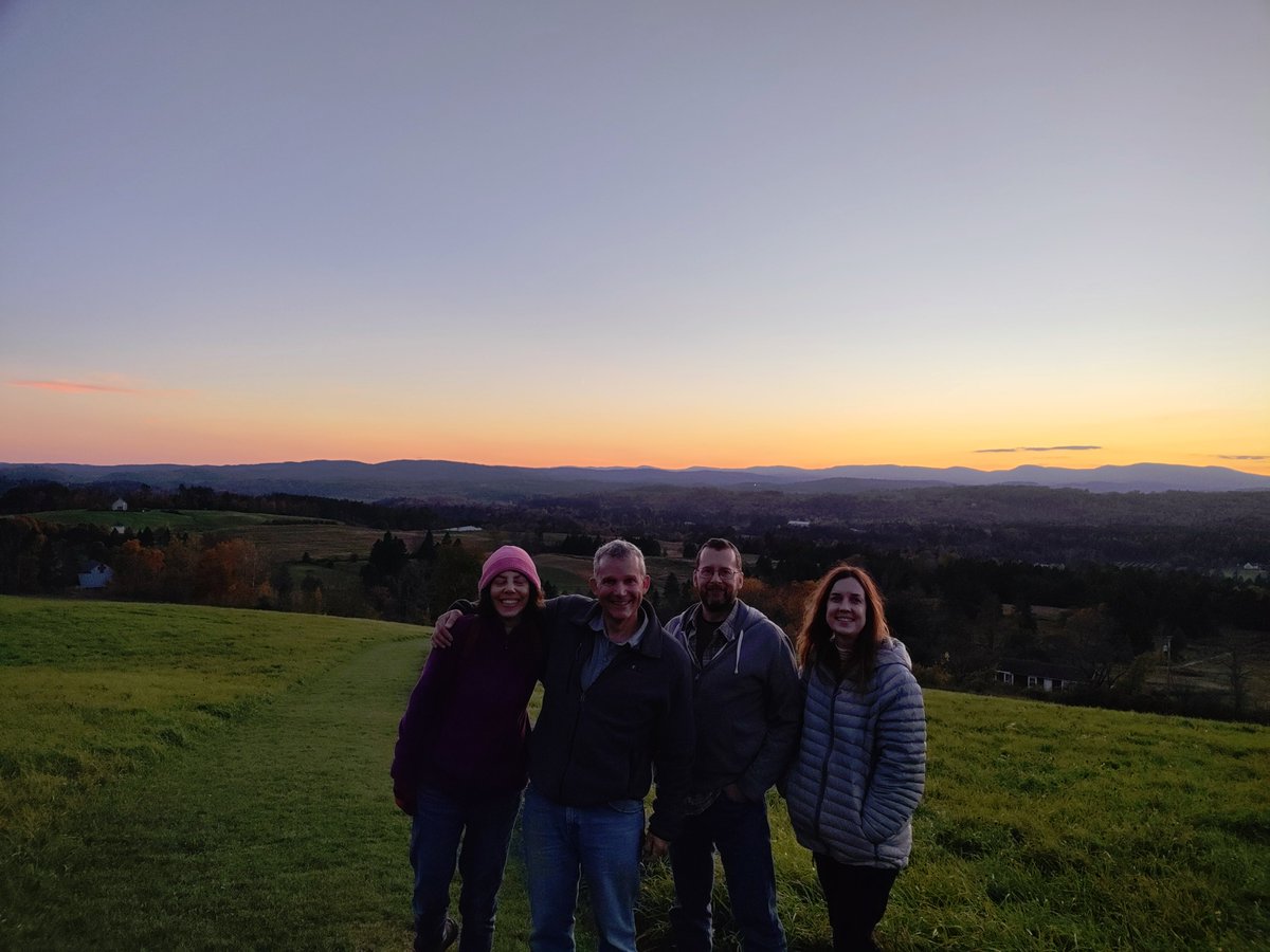 LorrieThomson's tweet photo. Fun weekend that started with Thursday night and Five for Fighting before moving on to East and West Burke, and Lyndon, Vt. and friends and glorious views biking up, up, up. https://t.co/0sehlS915J