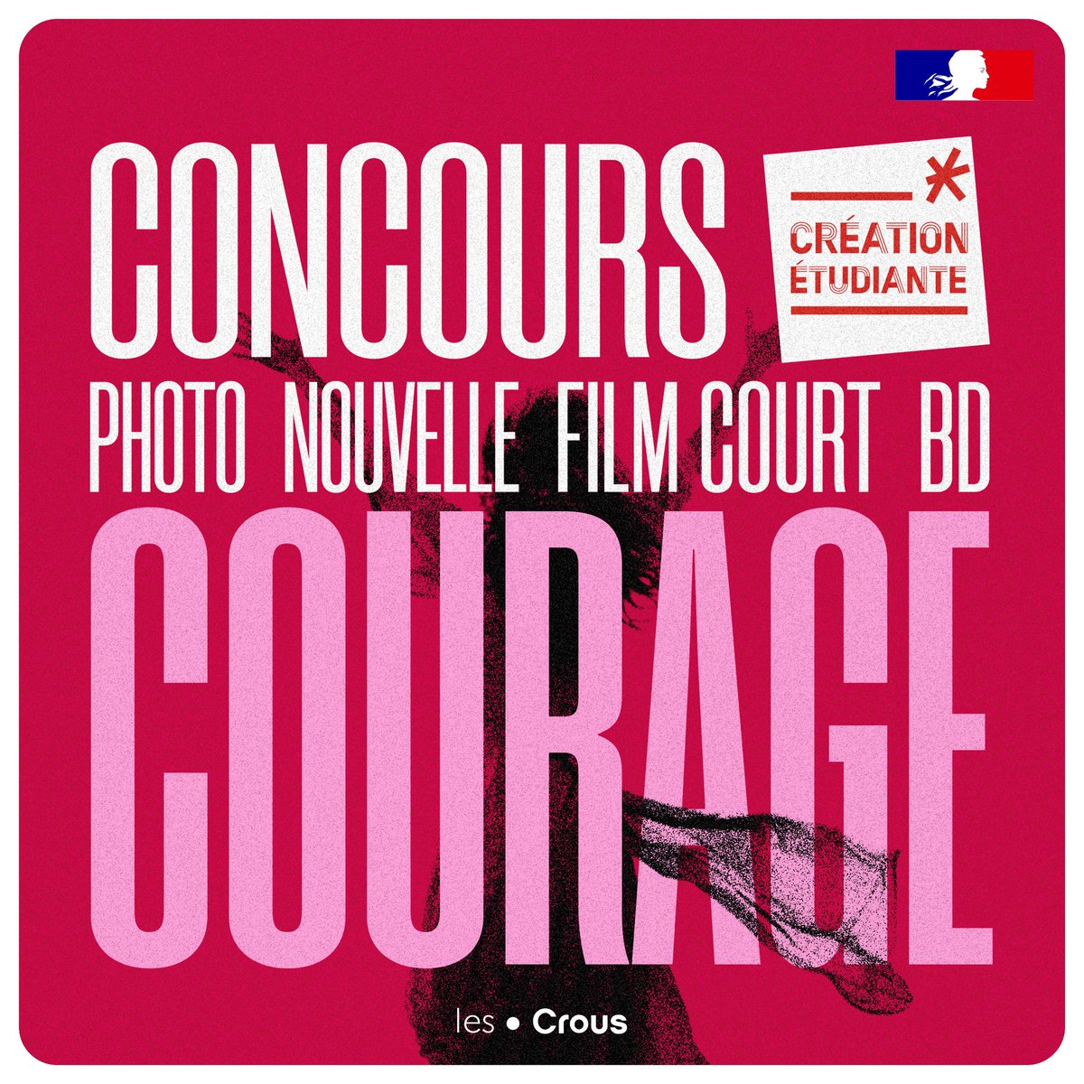 Inscrivez-vous dès maintenant pour participer à l’un de nos concours artistiques et tentez de remporter jusqu’à 2000€ et un accompagnement artistique personnalisé 😁

👉 Plus d’infos et conditions : crous-creteil.fr/sortir-bouger-…
