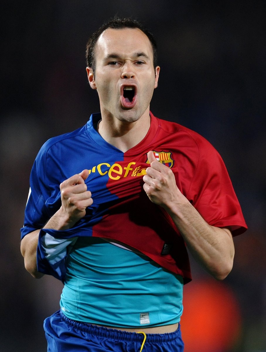 🟥 Andrés Iniesta se despide sin haber recibido ninguna tarjeta roja