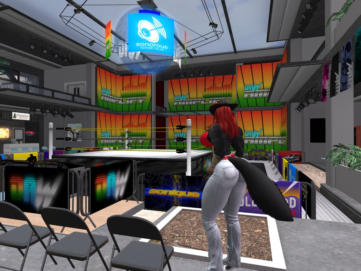 (IC) Thought I would take a trip around the grid to check out some places after a person gave me a few locations that I could check out. So a visit to DCWF and <a href="/DecibelSL/">=DAW= Decibel Anthro Wrestling SL</a> was needed and I must say, these are some nice arenas. And a nice arena means a nice hunting ground.