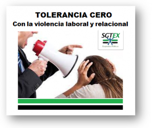 SindicatoSGTEX's tweet photo. #SGTEX #Extremadura #EmpleadosPúblicos
Tolerancia CERO con la violencia laboral y relacional https://t.co/5PUS6lm5hm https://t.co/ItgOOpeU88