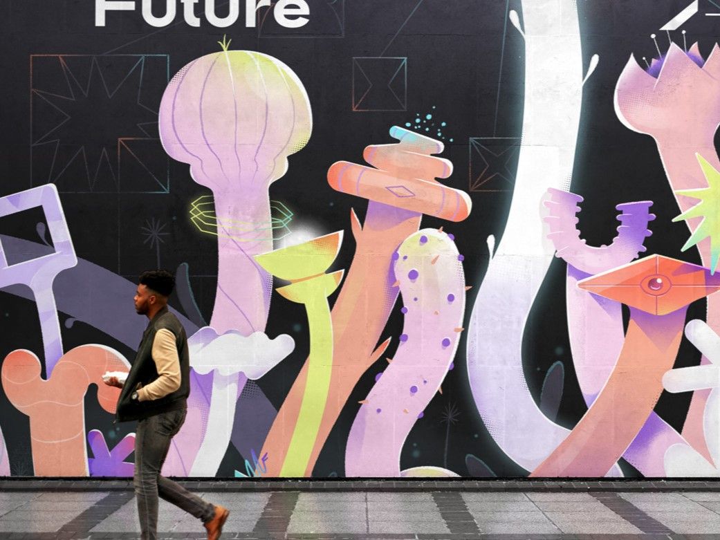 Dribbble tweet media