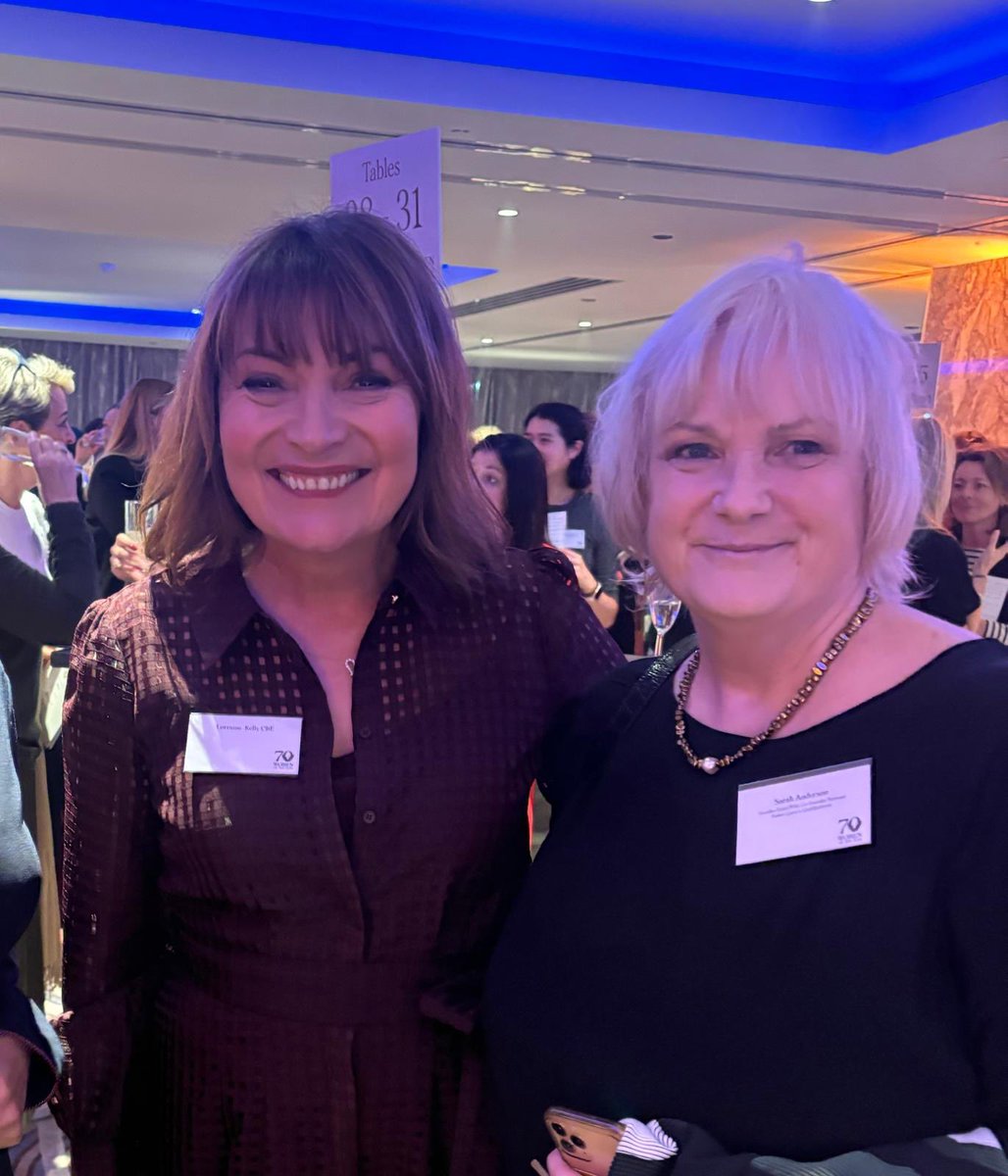 SarahJAnderson's tweet photo. Unbelivable day at #womenoftheyear70

I have no words to describe the sheer inspiration, energy &amp; passion in that room.

Honoured to be there, even more humbled to be runner up in @reallorraine Trailblazer category.

Just WOW!

For all the foster carers and children ❤️ https://t.co/qCNyGNE0i1