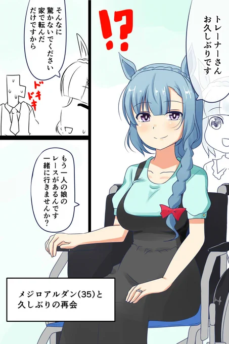メジロアルダン(35)
#ウマ娘 #ゲームウマ娘 #ウマ娘プリティダービー 
#メジロアルダン 