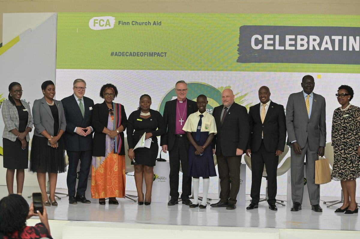 #ADecadeOfImpact. We have celebrated 10 incredible years of transforming lives through education, livelihoods, and peace in Uganda.

Click the link to read more: kirkonulkomaanapu.fi/en/latest-news…