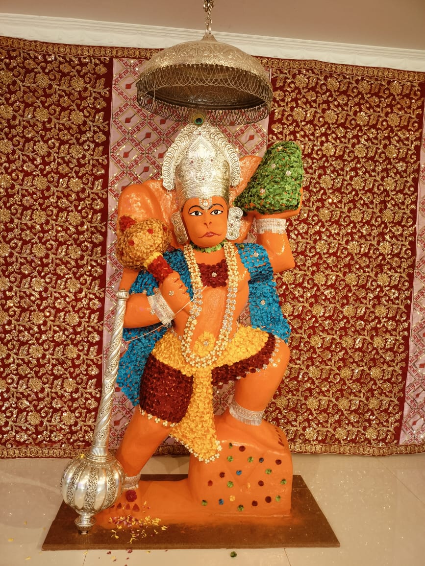 "आज के दर्शन"
श्री पित्रेश्वर हनुमान धाम, इंदौर
जय श्री राम 🙏 🚩