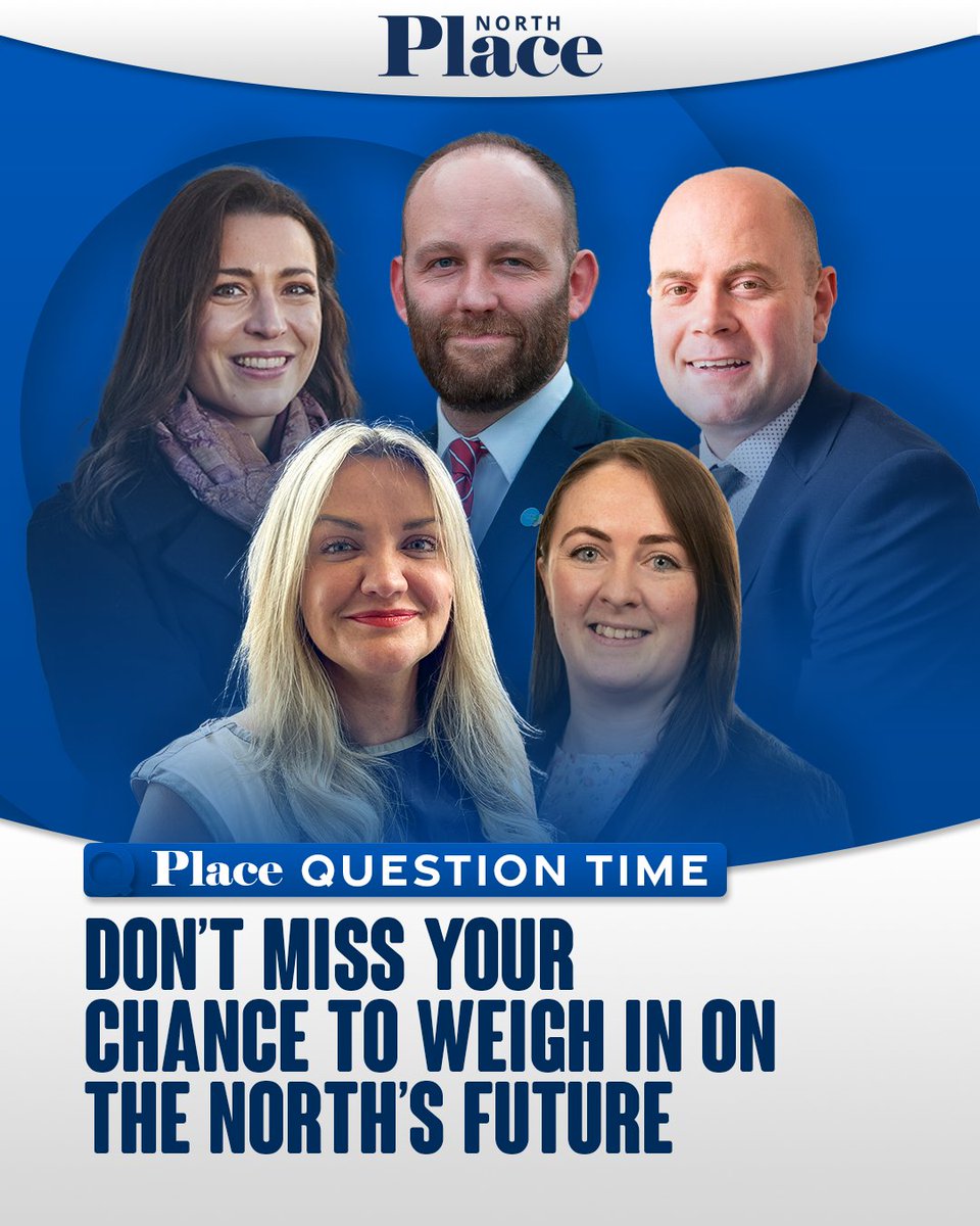 Place North (@placenorth_) on Twitter photo 👉 bit.ly/PNQuestionTime
<a href="/PlaceNorth_/">Place North</a> Question Time will bring together leaders from the region to dive into the measures that need to be taken to accelerate the North’s economic trajectory
📅 6pm, Tuesday 5 November
📍 Stoller Hall, Manchester
🥂 Champagne drinks reception 👉 bit.ly/PNQuestionTime
<a href="/PlaceNorth_/">Place North</a> Question Time will bring together leaders from the region to dive into the measures that need to be taken to accelerate the North’s economic trajectory
📅 6pm, Tuesday 5 November
📍 Stoller Hall, Manchester
🥂 Champagne drinks reception