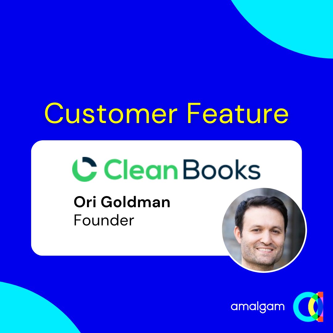 Amalgam_App's tweet photo. This month's #CustomerFeature is highlighting CleanBooks, launched by @OriGoldman. If your business is looking for cleaner books or better finance ops, connect with this team! #OutsourcedAccounting #BusinessGrowth https://t.co/8ZXGLFc7Zc
