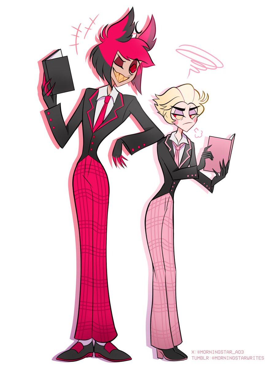 My fic "Of Saints and Sinners" now has two Spanish translations 🤩Thank you so much!

1st link: archiveofourown.org/works/59338279…

#radioapple #HazbinHotelFanart