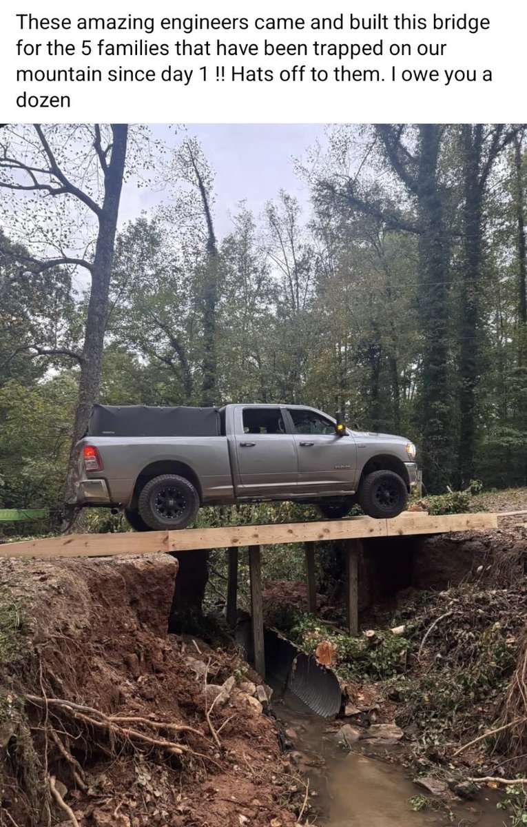 <a href="/ScottAdamsSays/">Scott Adams</a> This was built so my son and his neighbors could get to their homes again.