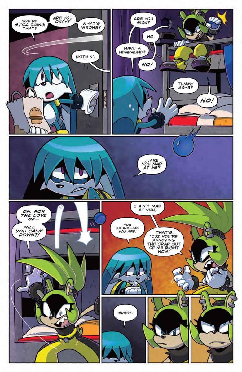 Three more preview pages for Sonic the Hedgehog Annual 2024

#IDWSonic #Sonic #SonicTheHedgehog