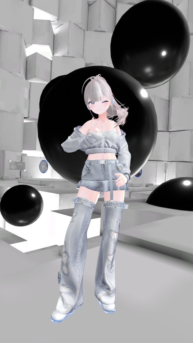 ttp1972's tweet photo. 最近、立て続けにキャンペーンに当選してうれぴ！
まずは@vrc_soyさんのLove_Drink
セットのヘアもかわいい！

#S0i_Lookbook #Shinano3D https://t.co/XcUUkUBqie