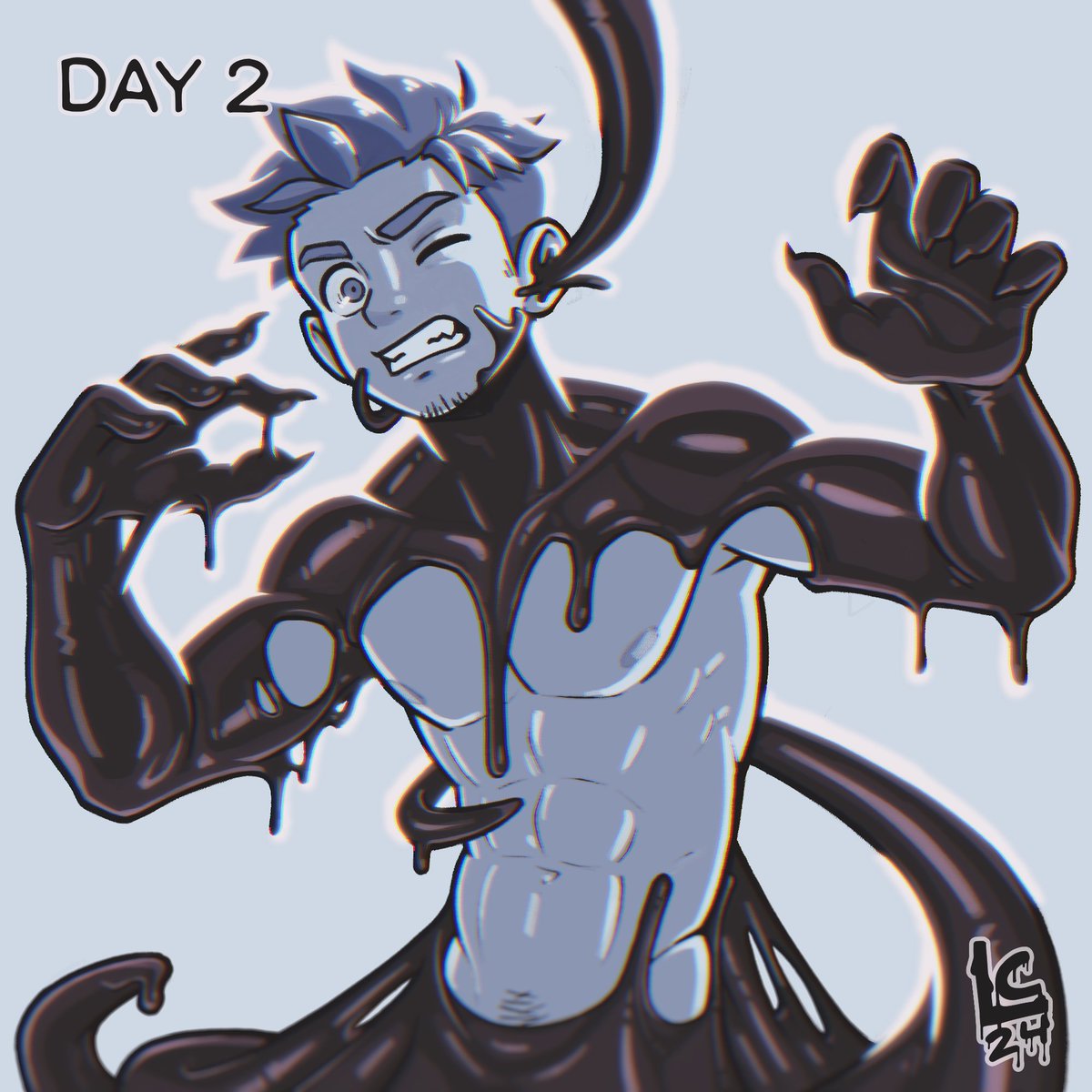 lcdraws's tweet photo. Day 2. Possession

To be fair, all goops/symbies are possessive with their hosts >:3

#Symbiotober #Symbiotober2024 #goo #slime #furry #furryart https://t.co/EIQMKeg4dk
