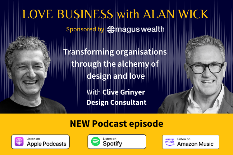 Clive Grinyer delivers interactive, engaging, life-changing service design courses for an extensive breadth of business and public sector organisations. 
You can listen to our conversation via my website or wherever you get your podcasts.
