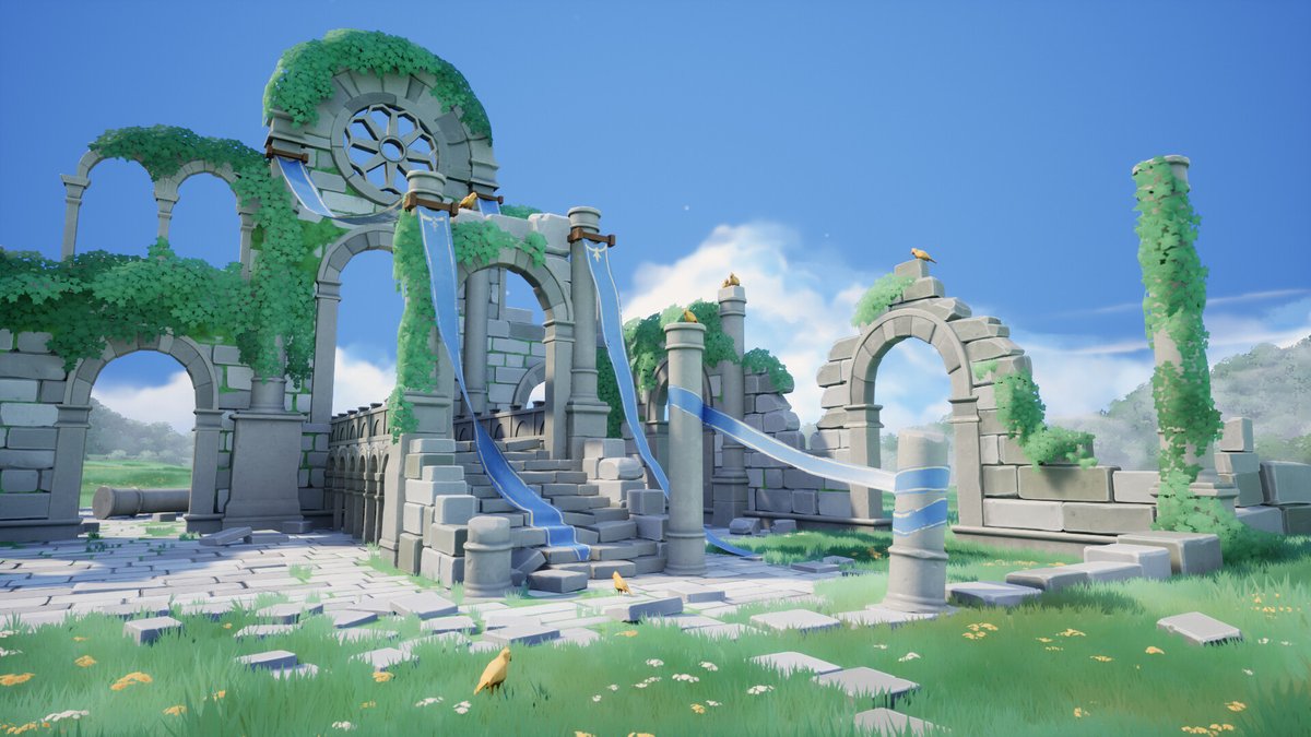 Happy #PortfolioDay! I'm Sheila, a freelance 3D Environment Artist from Italy, specialized in stylized art!🌼
🎨artstation.com/sheila_a