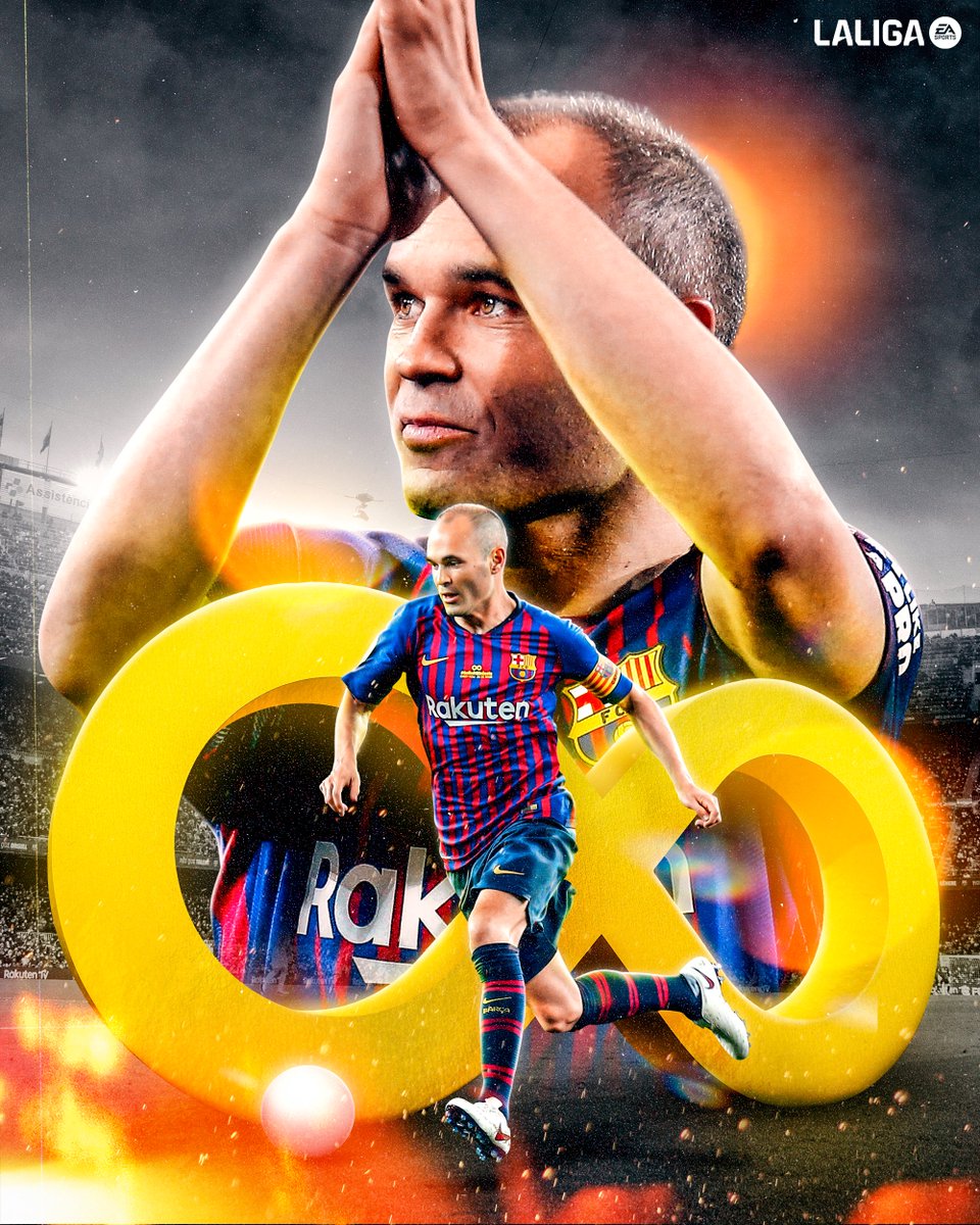 LaLiga's tweet image. ♾️ INFINIT8.

#LALIGAEASPORTS | @andresiniesta8