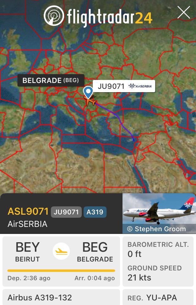 Avion ErSrbije iz Bejruta sa 85 odraslih osoba i 3 bebe, državljana Srbije i zemalja regiona je upravo sleteo na beogradski aerodrom.✈️👏👏👏