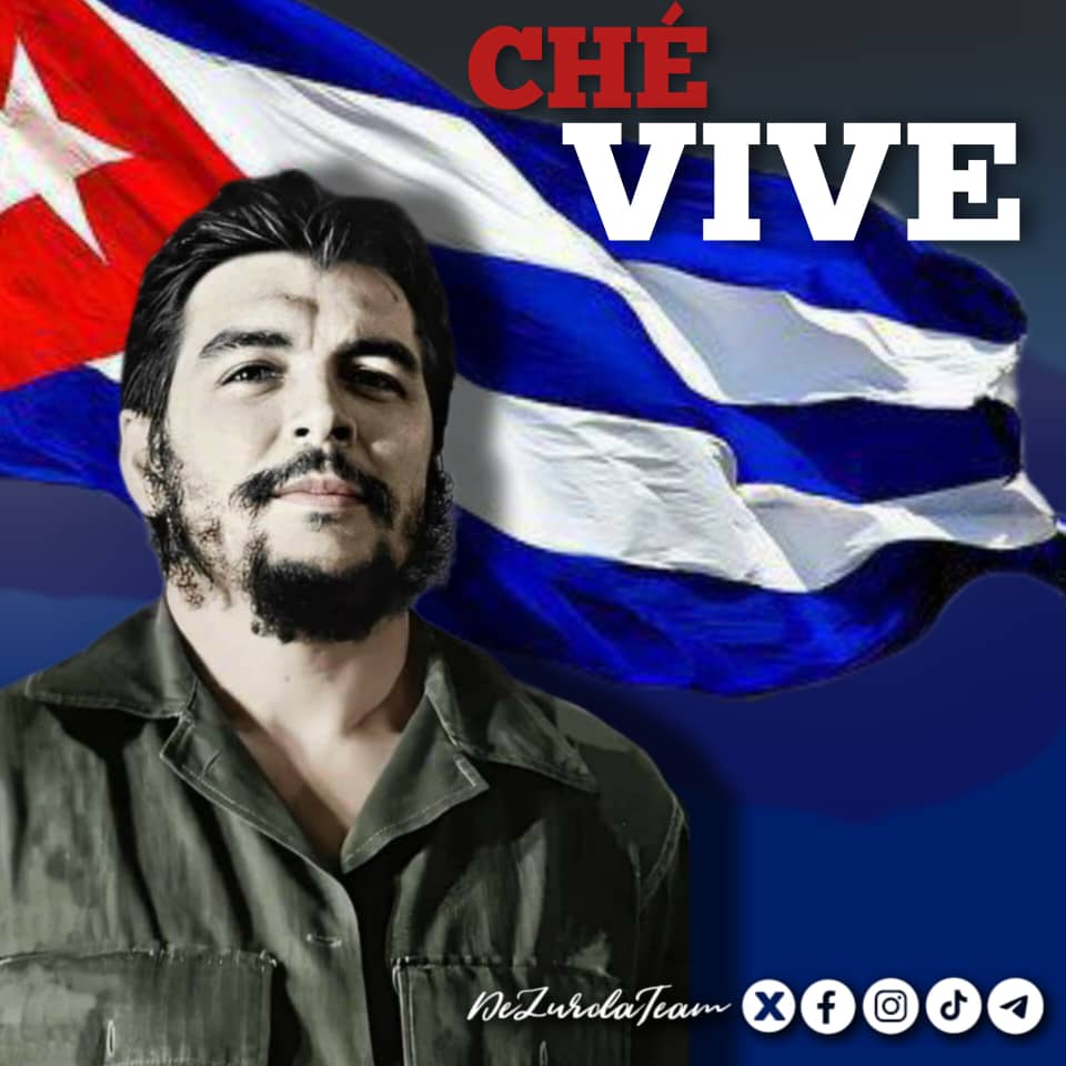 Entre leyendas
Viniste brevemente a nuestro día
Para después marcharte entre leyendas.

#CheVive
<a href="/DiazCanelB/">Miguel Díaz-Canel Bermúdez</a> <a href="/DrRobertoMOjeda/">Dr. Roberto Morales Ojeda</a> <a href="/PartidoPCC/">Partido Comunista de Cuba</a> <a href="/MMarreroCruz/">Manuel Marrero Cruz</a> <a href="/RobertoCAUDAL/">Roberto Vazquez Hernández</a> <a href="/finanzasprecios/">Ministerio de Finanzas y Precios Cuba</a> <a href="/regueiro_ale/">Vladimir Regueiro Ale</a> <a href="/DelgadoJardines/">Ana Isa Delgado Jardines</a> <a href="/CubaEsen/">FerminEsenCuba</a> <a href="/DeZurdaTeam_/">DeZurdaTeam 📳</a> <a href="/AsambleaCuba/">Asamblea Nacional Cuba</a>  <a href="/PresidenciaCuba/">Presidencia Cuba 🇨🇺</a>