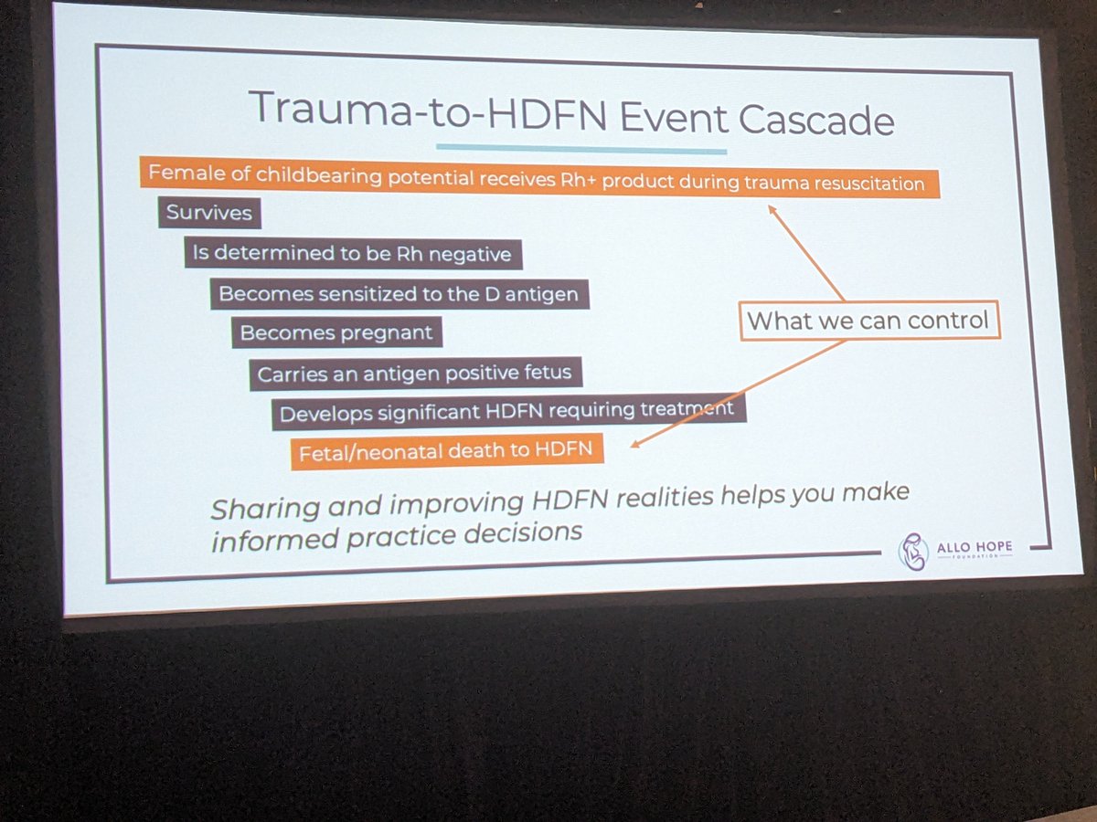 <a href="/AlloHope/">Allo Hope Foundation</a> Director of Research, Molly Sherwood, gives a very poignant talk about hemolytic disease of the fetus and newborn. 

Advances in care, however, have SIGNIFCANTLY decreased mortality of #HDFN.

If you have questions, please reach out to <a href="/AlloHope/">Allo Hope Foundation</a>!

#thor2024 #HDFN #MedX
