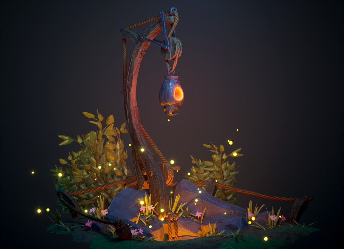 TylerOliv3r's tweet image. Happy #PortfolioDay everyone 😄

I'm Tyler, an Environment Artist at Airship Interactive, and love making Stylized Fantasy environments!  

Portfolio and social links below! ⬇️