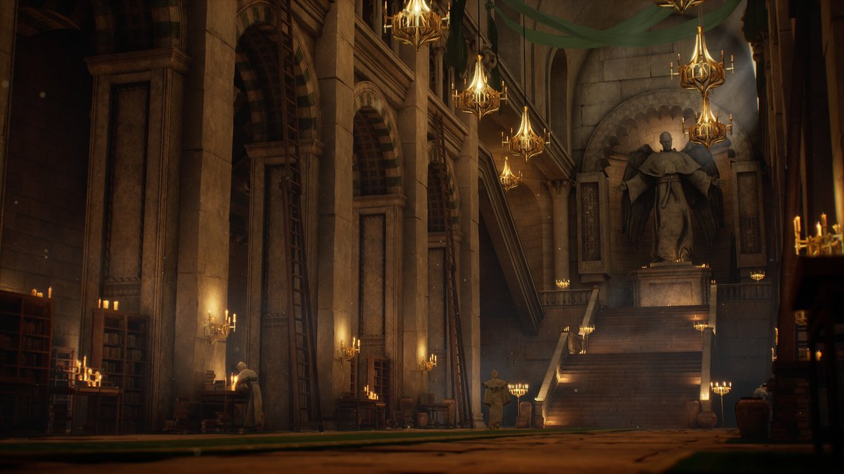 TylerOliv3r's tweet image. Happy #PortfolioDay everyone 😄

I'm Tyler, an Environment Artist at Airship Interactive, and love making Stylized Fantasy environments!  

Portfolio and social links below! ⬇️