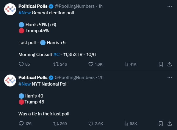 YourAnonNews's tweet image. Elon Musk's election interference scheme doesn't seem to be paying off.
Keep fighting the good fight.  Also, go vote.  Don't sit this one out. Vote early to avoid lines!