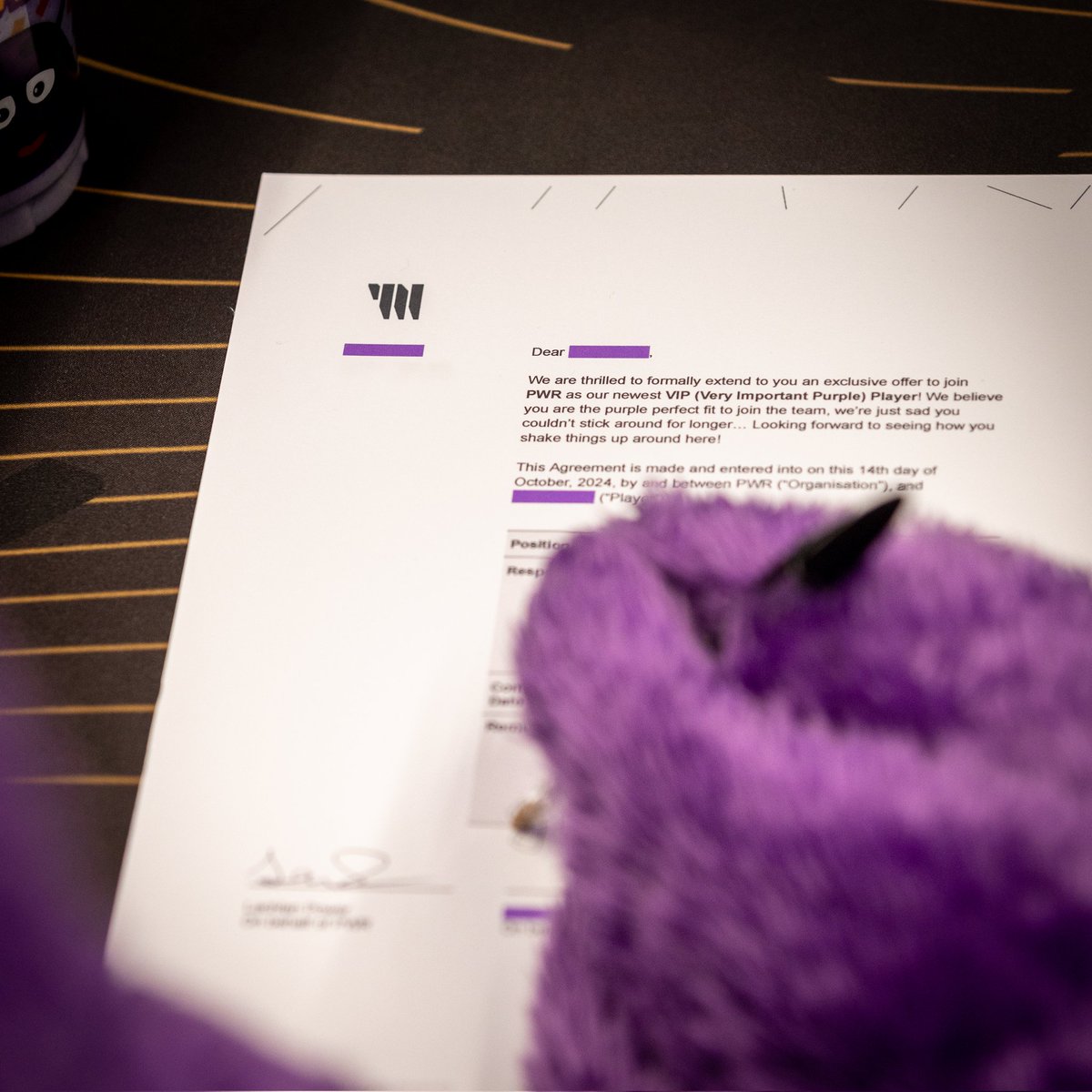 SavourSpider's tweet image. #grimaceformod LET'S GO @TeamPWR