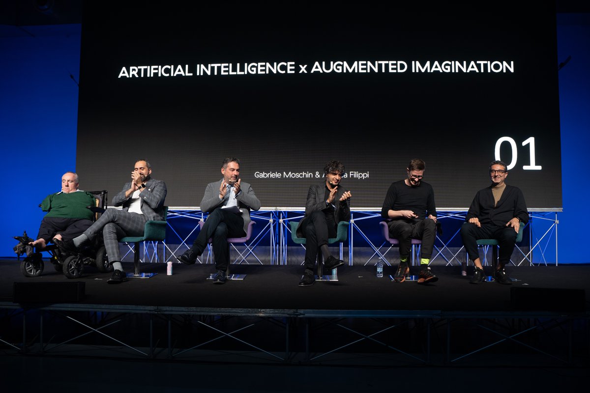 Digital Design Days (@digitdesigndays) on Twitter photo π₯ DDD Fireside chat with Venanzio Arquilla, head of product design course and experience design academy at Politecnico Milano.
π£οΈ AI Multiverse - Exploring the Multiple Dimensions of Articial Intelligence. 
βWhoβs the next on stage?
#DDD24 #DigitalDesignDays #Milan π₯ DDD Fireside chat with Venanzio Arquilla, head of product design course and experience design academy at Politecnico Milano.
π£οΈ AI Multiverse - Exploring the Multiple Dimensions of Articial Intelligence. 
βWhoβs the next on stage?
#DDD24 #DigitalDesignDays #Milan