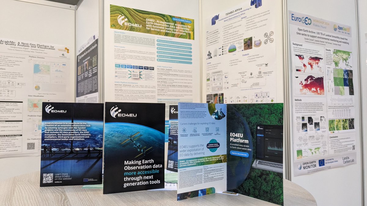 EO4EU - EO Data & Service Accessibility tweet media