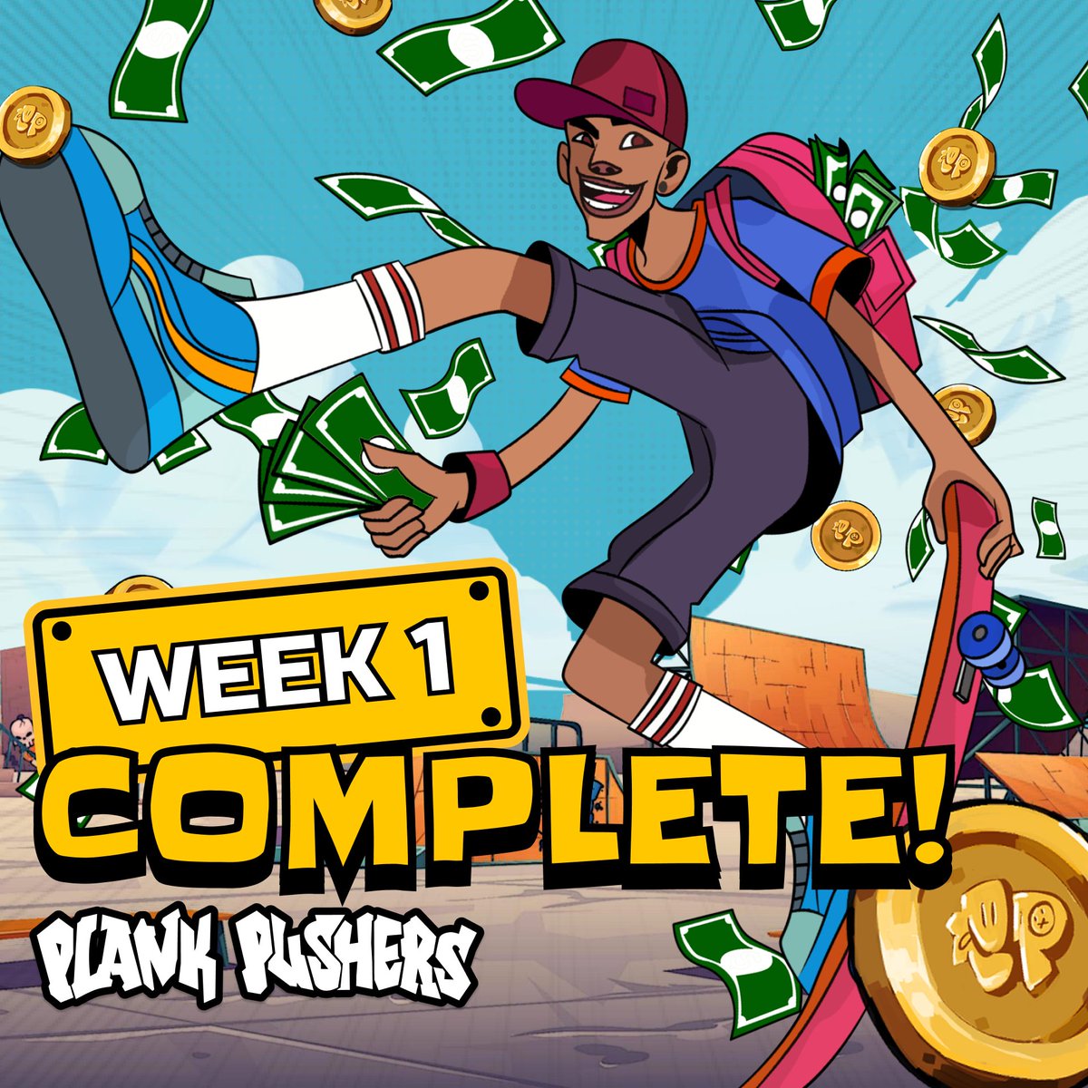 Plank Pushers tweet media