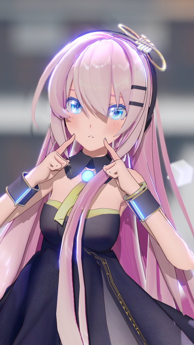 巡音ルカ 「るかさま 」|PizaCGのイラスト