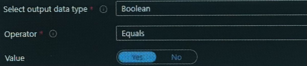 Nate (@bu5ygiraffe) on Twitter photo This is very confusing. Presumably Yes correlates with True, but is there a reason otherwise that this is presented this way in the UI for app requirement scripts?
<a href="/IntuneSuppTeam/">Intune Support Team</a> This is very confusing. Presumably Yes correlates with True, but is there a reason otherwise that this is presented this way in the UI for app requirement scripts?
<a href="/IntuneSuppTeam/">Intune Support Team</a>