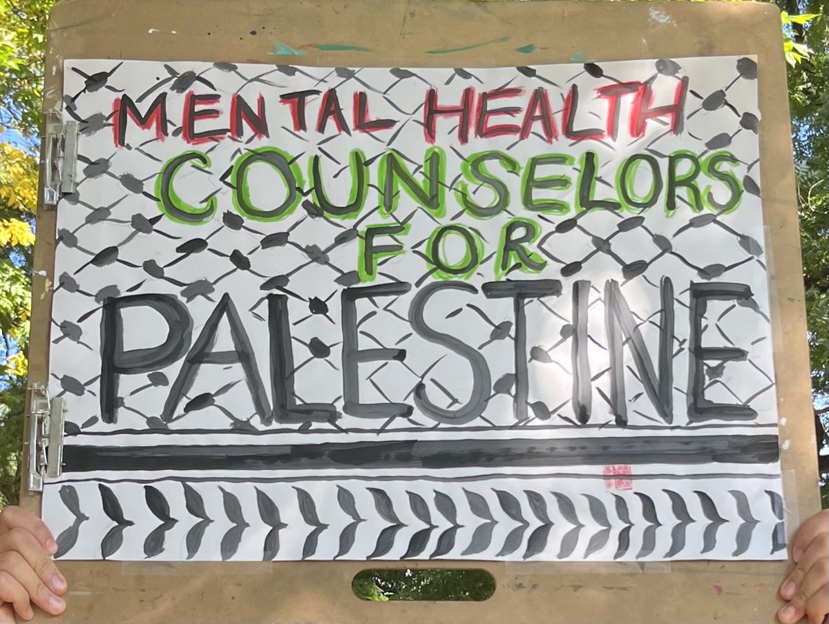 As Liberation Health practitioners, we know that there can be no health under genocide, settler colonialism, occupation, or apartheid!  Our movement for health justice demands a free Palestine, and peace, justice, and liberation for all oppressed people everywhere!