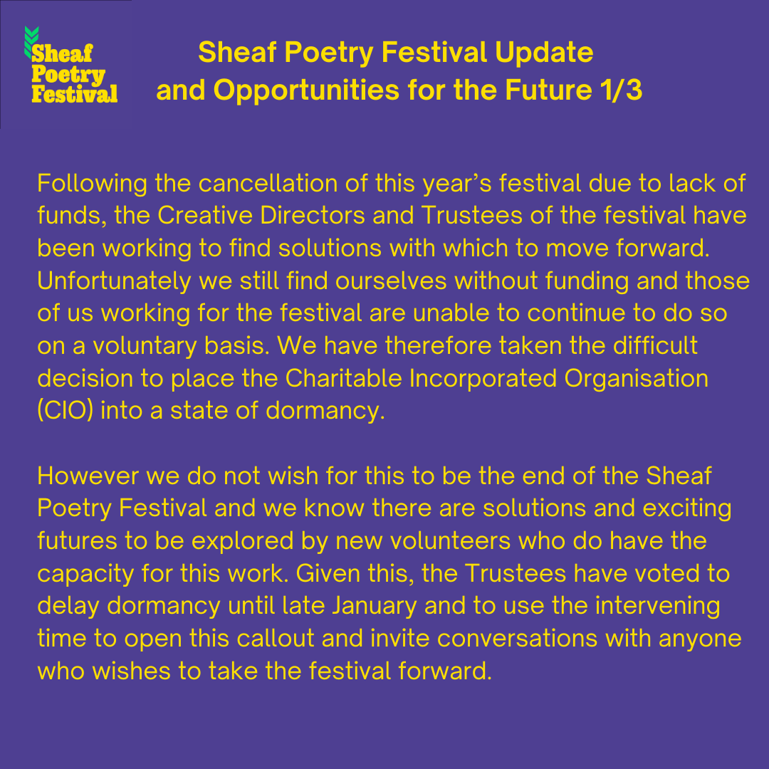 SheafPoetryFestival tweet media