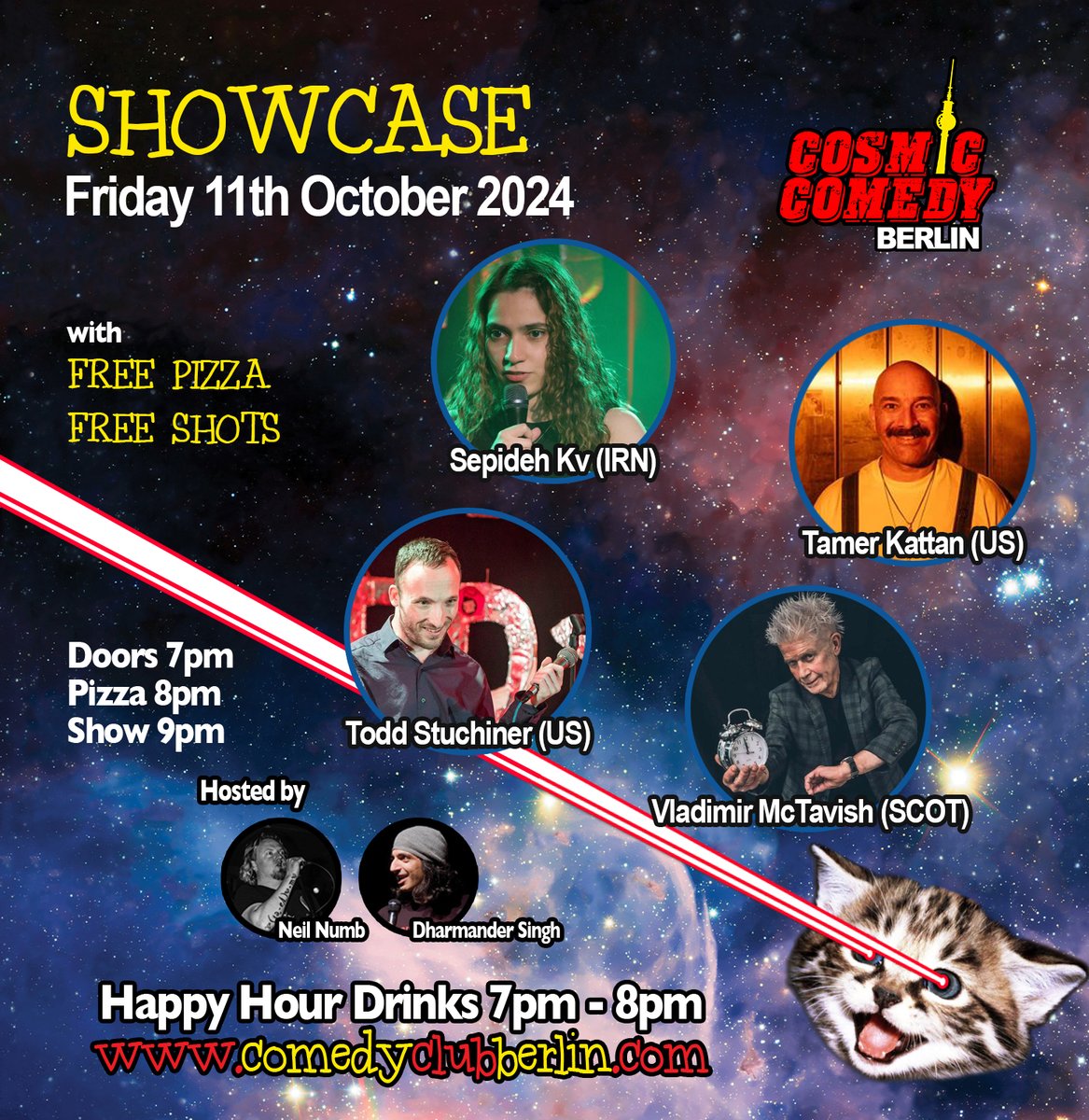 Cosmic Comedy Berlin tweet media