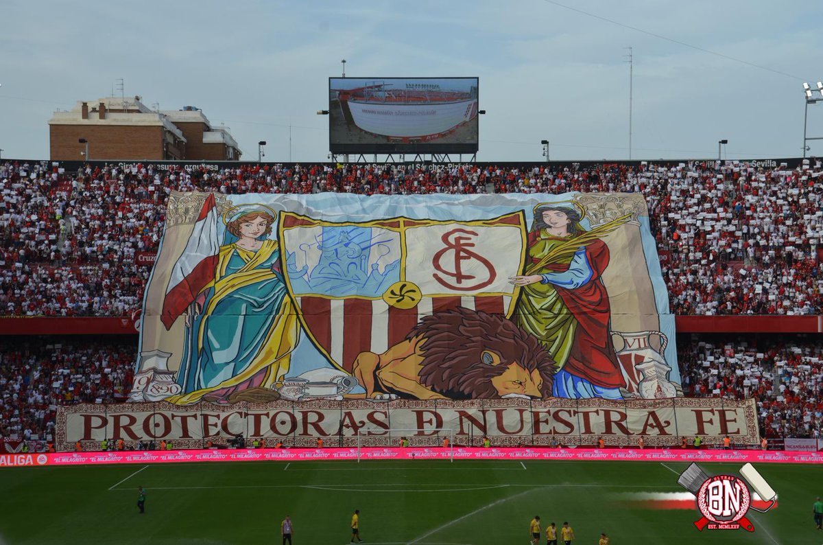 BrigadaTifo's tweet photo. POBRE DE AQUEL QUE QUIERA VERTE CAER

Sevilla F. C. - Betis 

PROTECTORAS DE NUESTRA FE https://t.co/dbsQBkww41