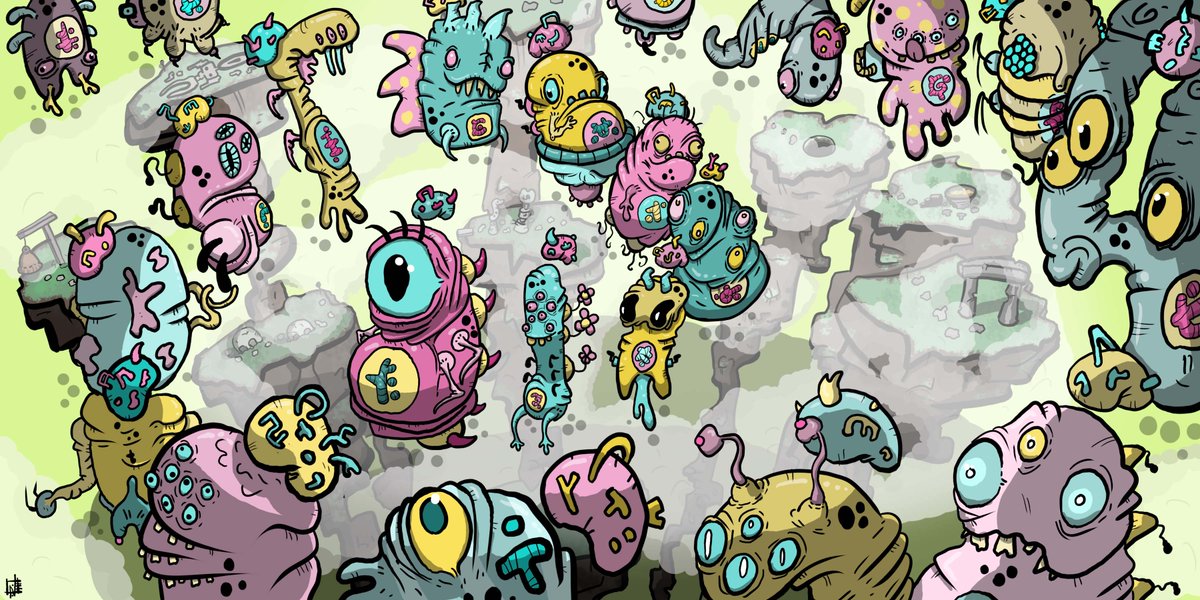 #portfolioday and once again, I've neglected to get gifts and send out cards. 

Nevertheless, I'm Nerius., an illustrator and animator...always open for projects! Here's a smattering of my nonsenses!