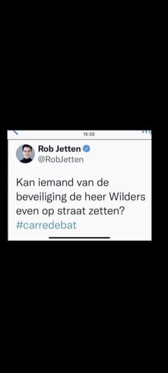 Kom op mensen maak Rob Jetten trending. Waarom valt heel Nederland over de tweet van Wilders en werd er nauwelijks aandacht besteed aan deze tweet van Rob Jetten. Dit is gewoon een verkapte oproep tot moord op de persoon Geert Wilders 👇