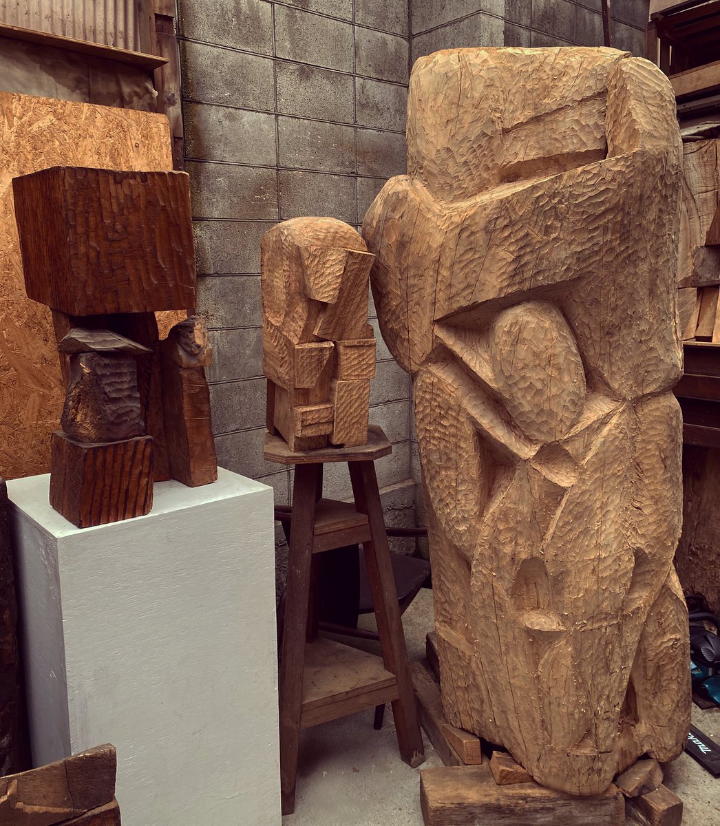 zanzo_chokoku's tweet photo. Sazareishi / Ryosuke  Yazaki  2024 Kusu Hinoki Sawara 

The sides of the Sazareishi are gradually taking shape.

#ryosukeyazakistudio 
#ryosukeyazaki 
#sculpture 
#woodsculpture 
#thefutureperfect
#artling
#whitneymuseumofamericanart 
#Lissongallery
#newmuseum
#sazareishi https://t.co/OSFXhBWhO4