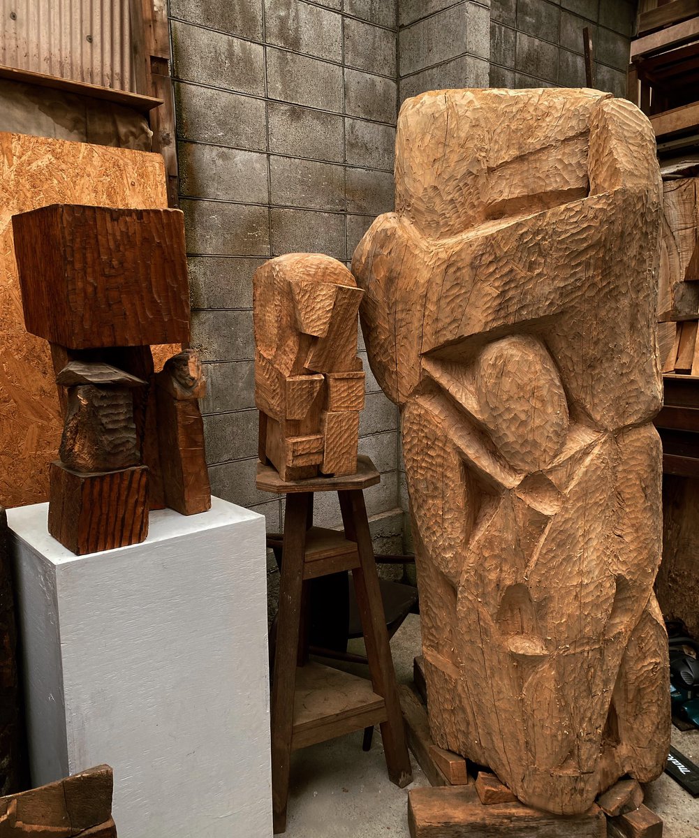 ryosukeyazaki's tweet photo. Sazareishi / Ryosuke  Yazaki  2024 Kusu Hinoki Sawara 

The sides of the Sazareishi are gradually taking shape.

#ryosukeyazakistudio 
#ryosukeyazaki 
#sculpture 
#woodsculpture 
#thefutureperfect
#artling
#whitneymuseumofamericanart 
#Lissongallery
#newmuseum
#sazareishi https://t.co/721jqCLI2s