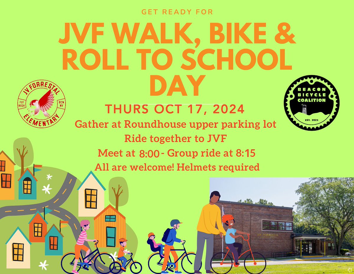 All are welcome - Next Thursday 10/17 Helmets are required! 🚲 

UPDATED TIME!!