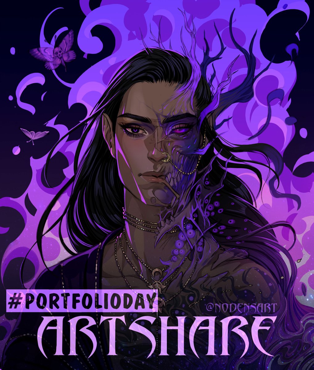 nodensart's tweet image. ⭒⋆✵ #PortfolioDay ART SHARE ✵⋆⭒
⚜️ Repost this for visibility
⚜️ Post your portfolio post belong
⚜️ Invite friends and support other artists
💀Only human art, no A|I, no N|FTs, keep it SFW
I'll RT my favorites through the days #artshare 💜